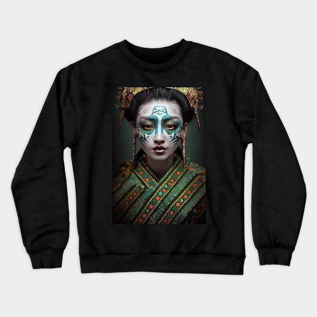 Princess of Chaos Crewneck Sweatshirt by qaisarkhan101